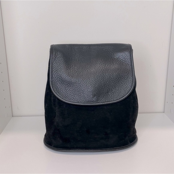 VTG 1996 COACH 9016 Black Leather/Suede
Berkeley Women Backpack Made in The US main image 12